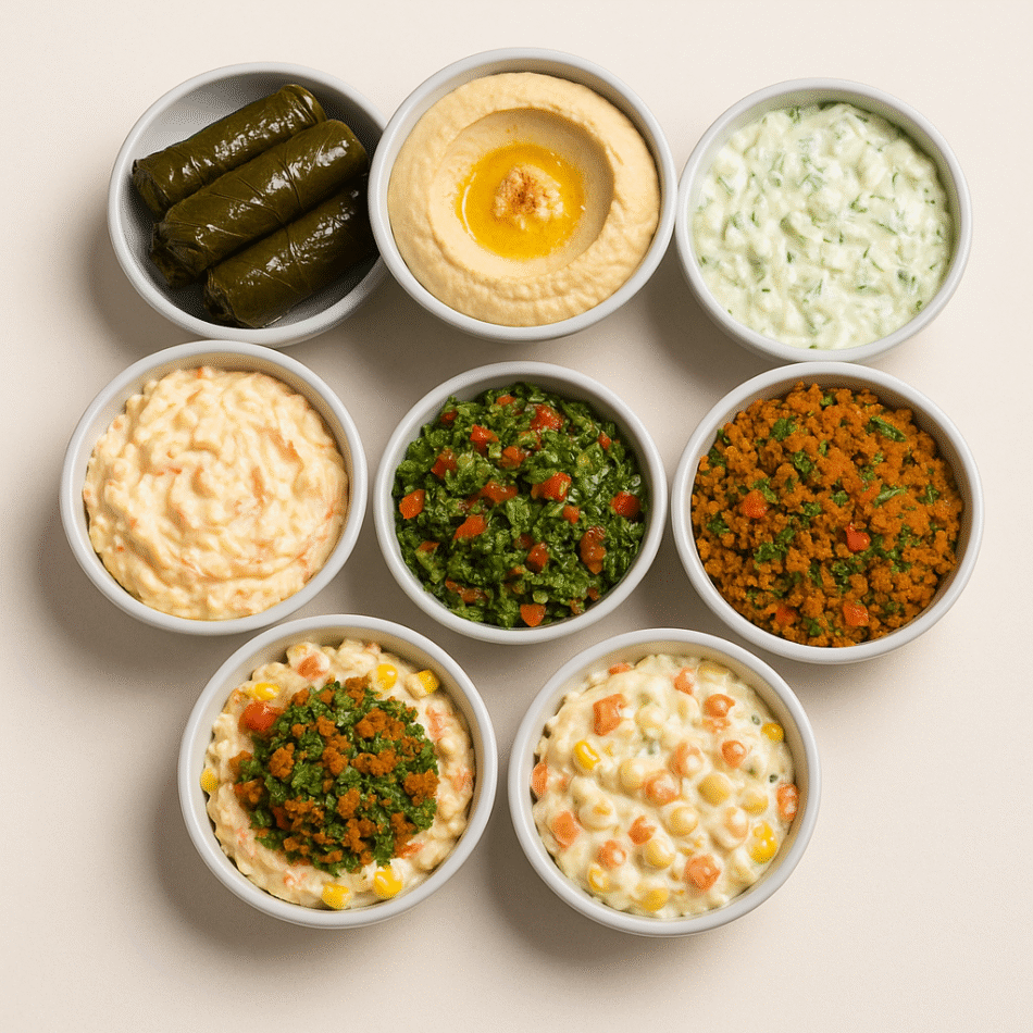 7’li Meze Tabağı